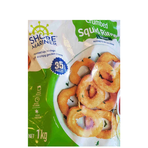 SM Crumbed Squid Rings (Real) 1kg