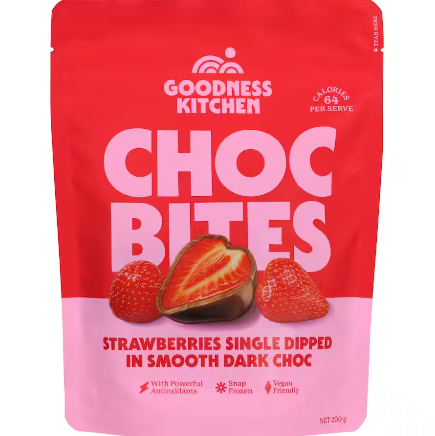 GK Choc Bite Strawberry (Frozen) 200g