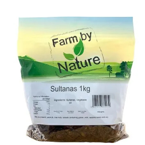 Farm by Nature Sultanas Raisins 1kg