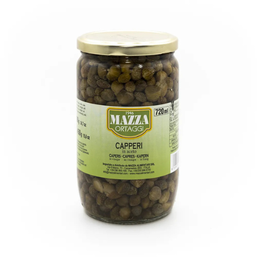 Mazza Capers in Vinegar Jar 720ml