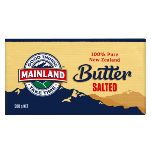Butter Mainland Salted 500g
