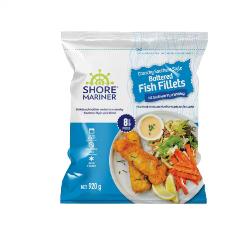 Southern Style Battered Fish Fillets (SWB/115g) 920g