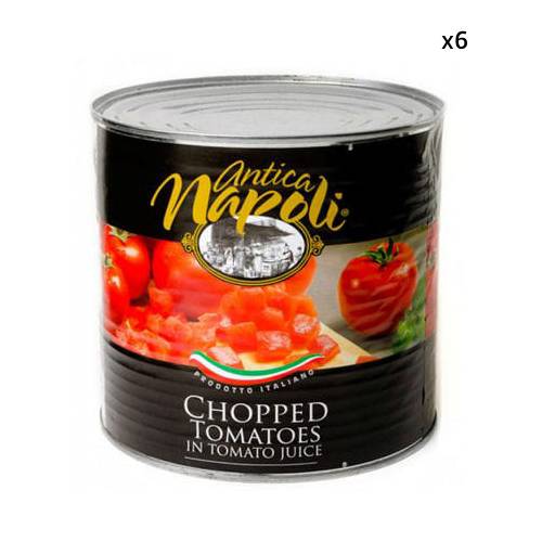 Antica Napoli Chopped Tomato in Tomato Juice 2.5kg x6