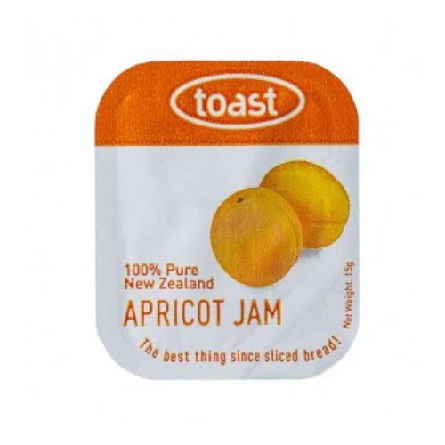 Toast Portioned Apricot Jam 288 x 18g