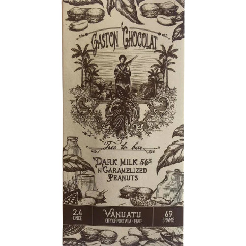 Gaston Tablet 56% Dark Milk & Peanut