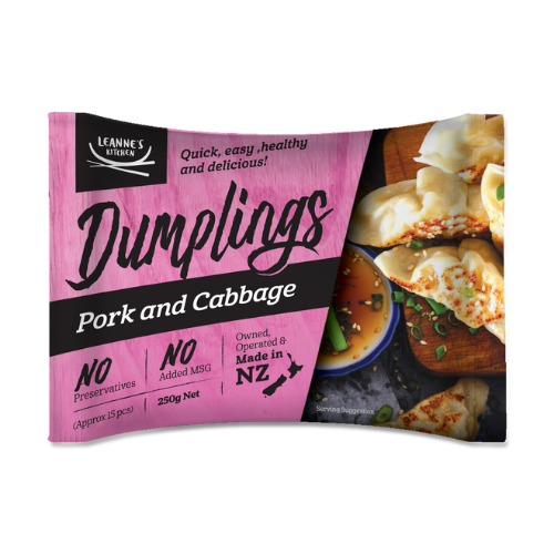 LK Dumpling Pork Cabbage 1kg