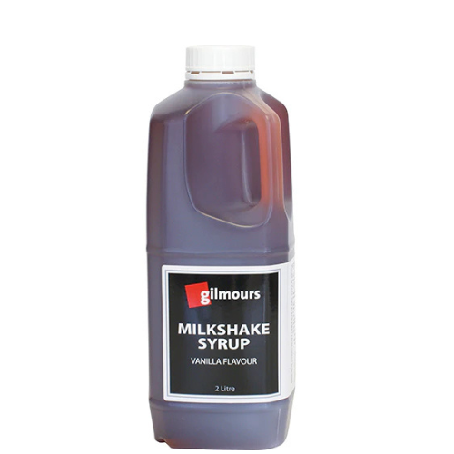 Gilmours Vanilla Milkshake Syrup 2L