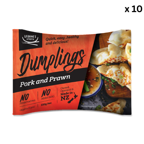 LK Dumpling Pork Prawn 1kg x 10