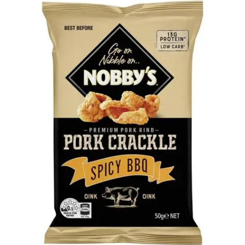 Nobbys Porky Bits BBQ 25g