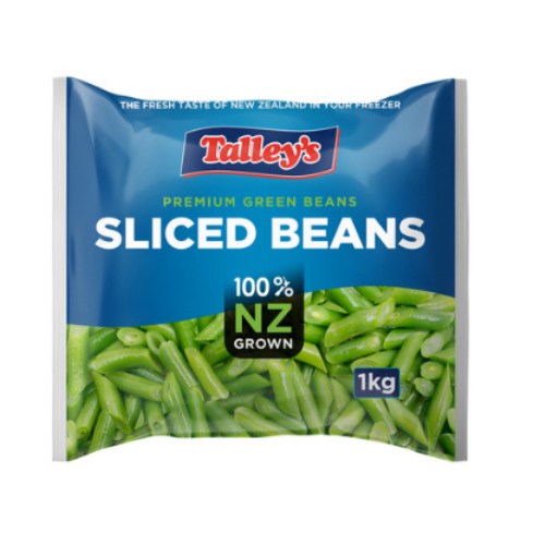 Frozen Talley's Sliced Beans 1Kg