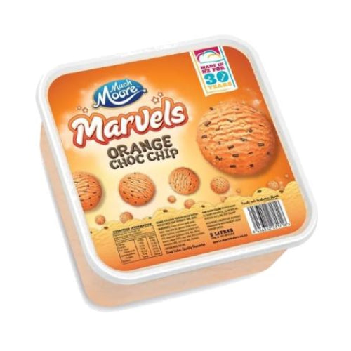 Much Moore Marvels Orange Choc Chip 2L