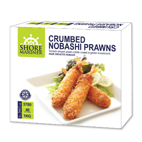SM Crumbed Prawns (Nobashi) 1kg