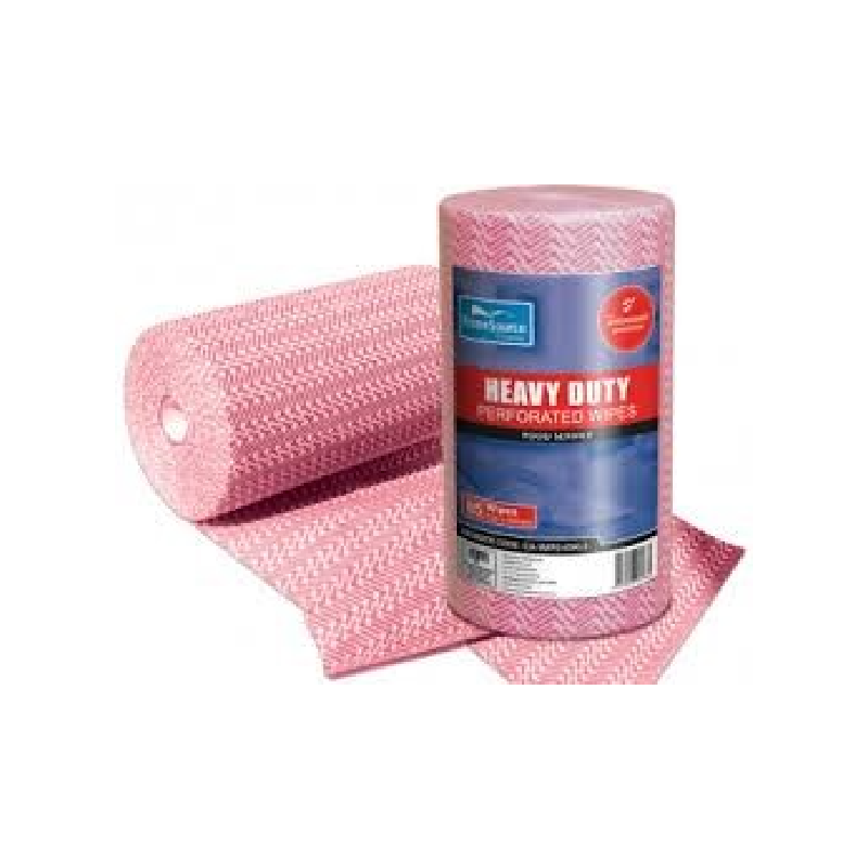 Castaway Heavy Duty Wipes (Red/ Roll)