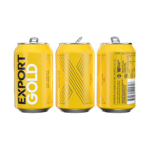 Export Gold Classic Lagger Can 330ml (4%)