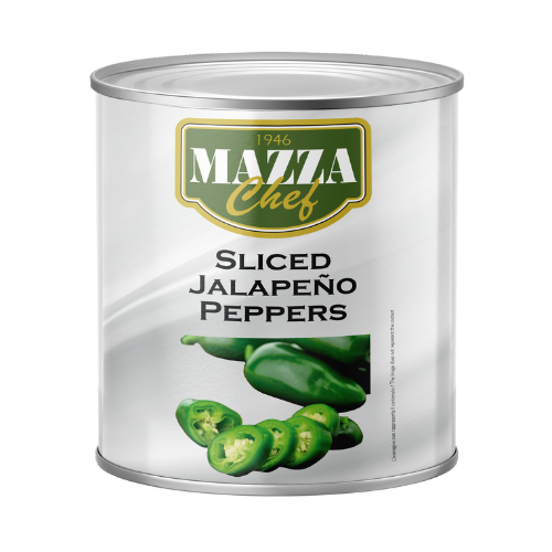 Mazza Jalapeno Sliced in Can 3kg