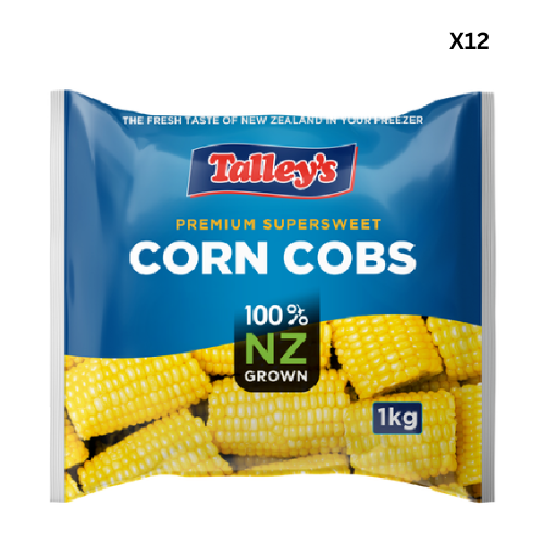 Talleys Corn Cobs 1kg x 12