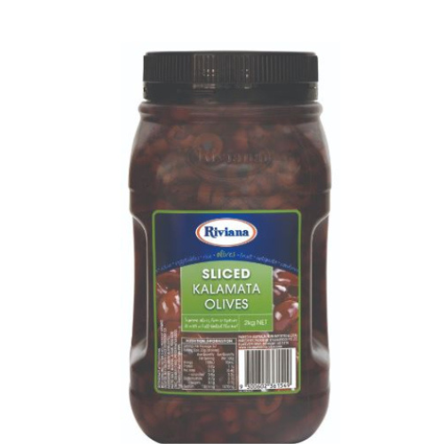 Riviana Sliced Kalamata Olives 2kg