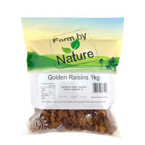 Farm by Nature Raisins (Golden) 1kg