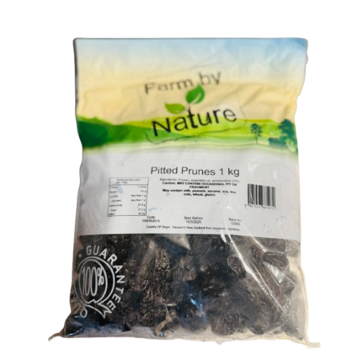 Farm by Nature Pitted Prunes (Ashlock) 1kg (Special)