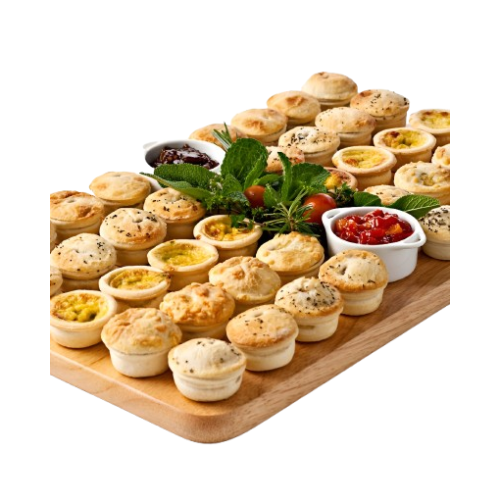 French Bakery Assorted Petite Savouries / Quiche - 19gm x 120 PER CTN