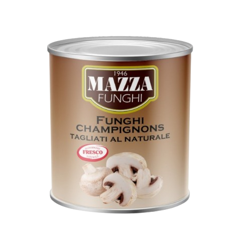 Mazza Sliced Mushrooms / Champignons 2.5kg (canned)  x 6