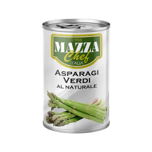 Mazza White Asparagus in Water Can 1/2 x 24