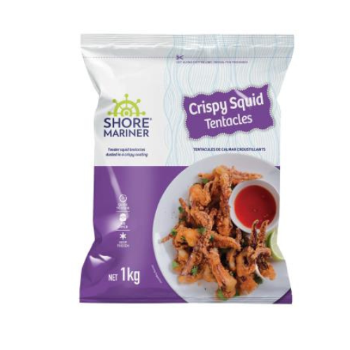 Squid Crispy Tentacles 1kg x5 CTN