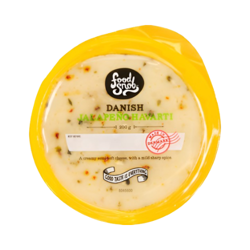 Food Snob 墨西哥辣椒哈瓦蒂奶酪 200克 x 24盒/箱