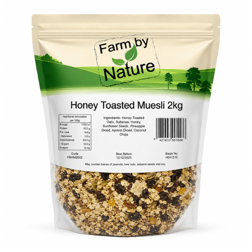 Farm by Nature Honey Toasted Muesli 2kg