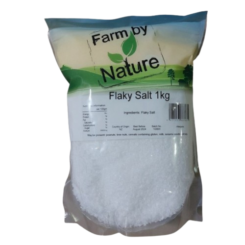Farm by Nature Flaky Salt 1kg x 6 CTN