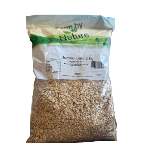 Farm by Nature Jumbo Oats 3kg x 4 CTN
