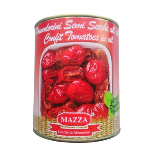 Mazza Confit Semi-Dried Cherry Tomatoes Can 800g x 12