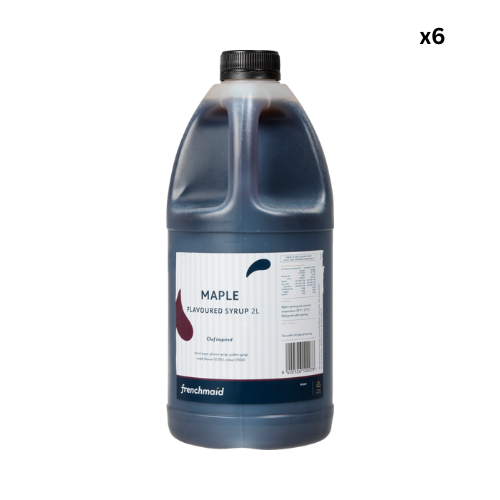 Frenchmaid Maple Flavoured Syrup 2L x 6