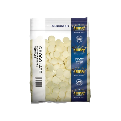 Trumps - Pépites de chocolat blanc composées 1kg l'unité