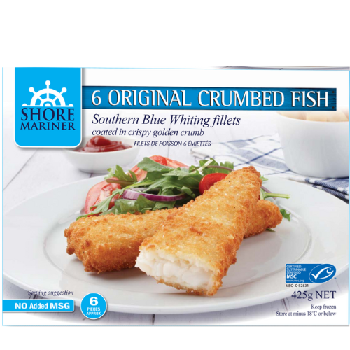 SBW Fish Crumbed Fillet 425g