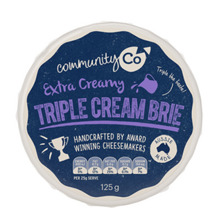 Comm Co Triple Cream Brie 125g