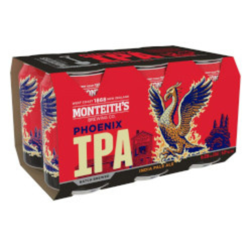 Monteith's Phoenix IPA 330ml (6 pack) 5%