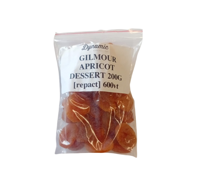 Gilmours Apricots Dessert 200g (Repack)
