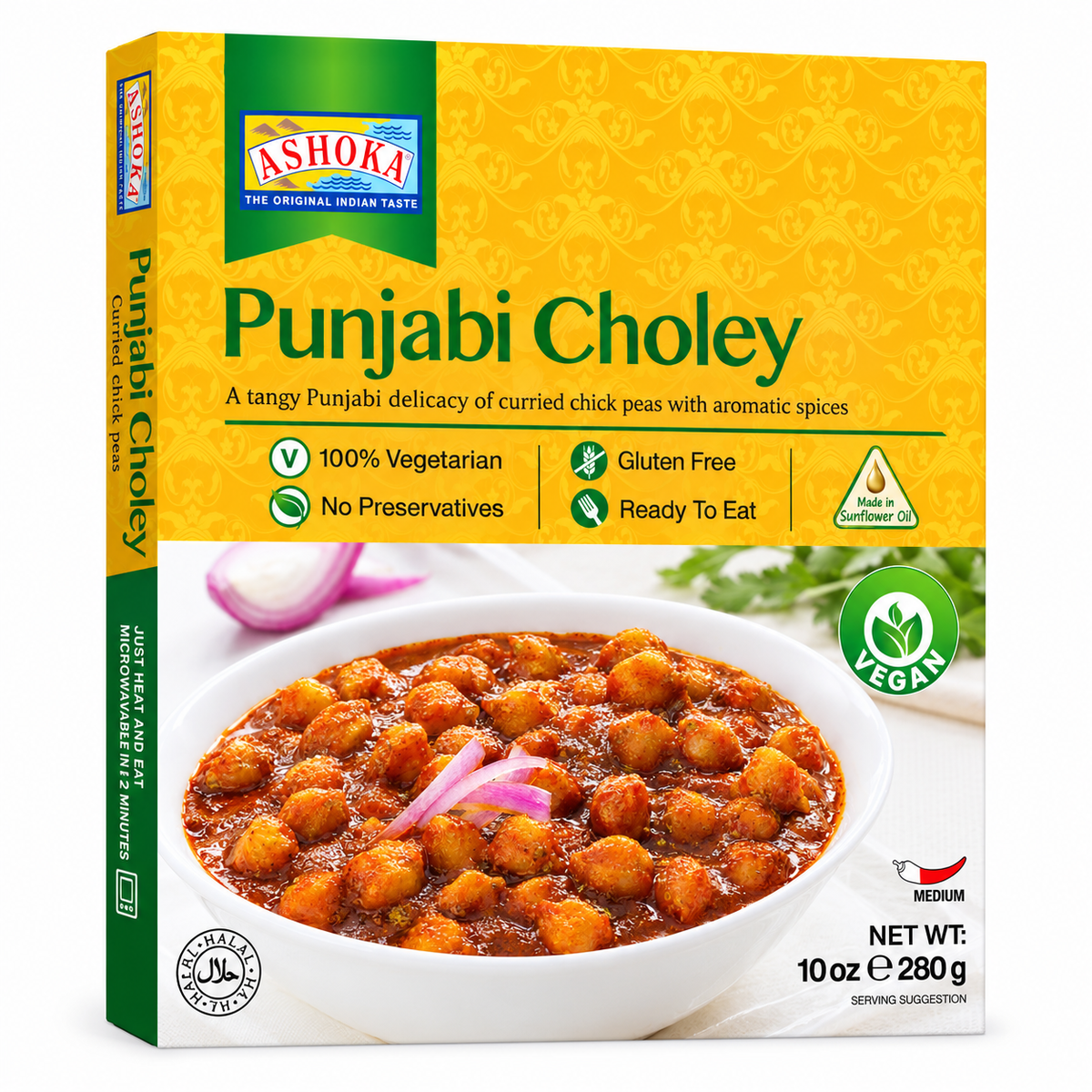 Ashoka Punjabi Choley (Spicy Chickpeas Curry) 280g
