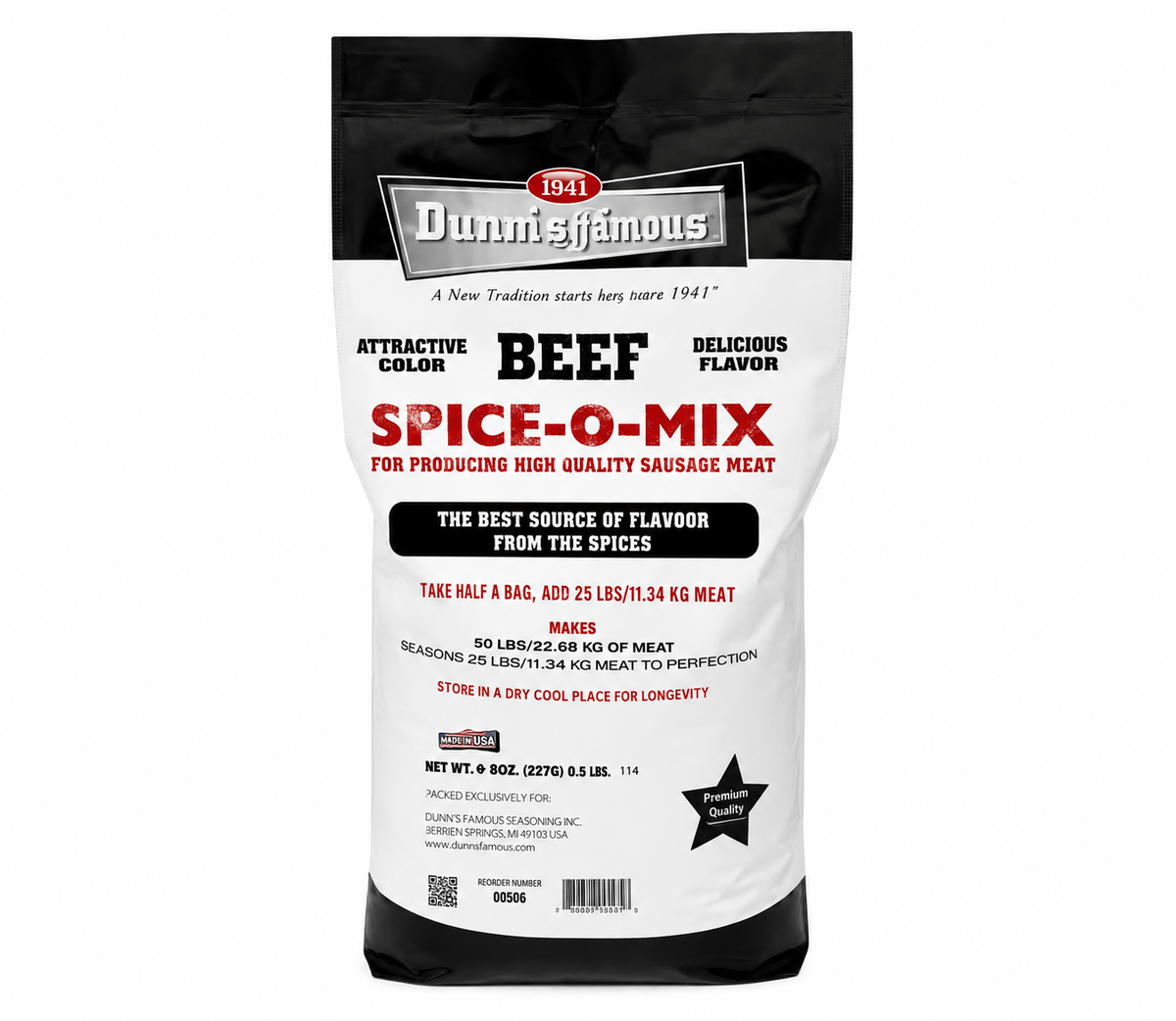 DMD BEEF SPICE-O-MIX 25KG