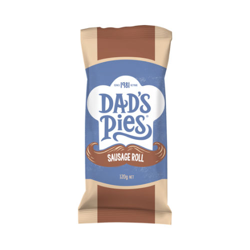 Rouleau de saucisse de bœuf Dads Pies 120 g