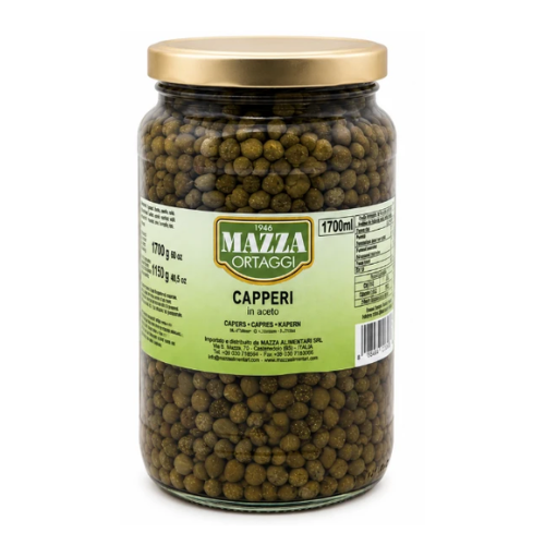 Mazza Capers In Vinegar Jar 1.7kg