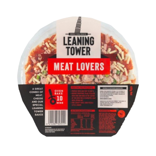 Leaning Tower Pizza Meat Lover 400g x 12