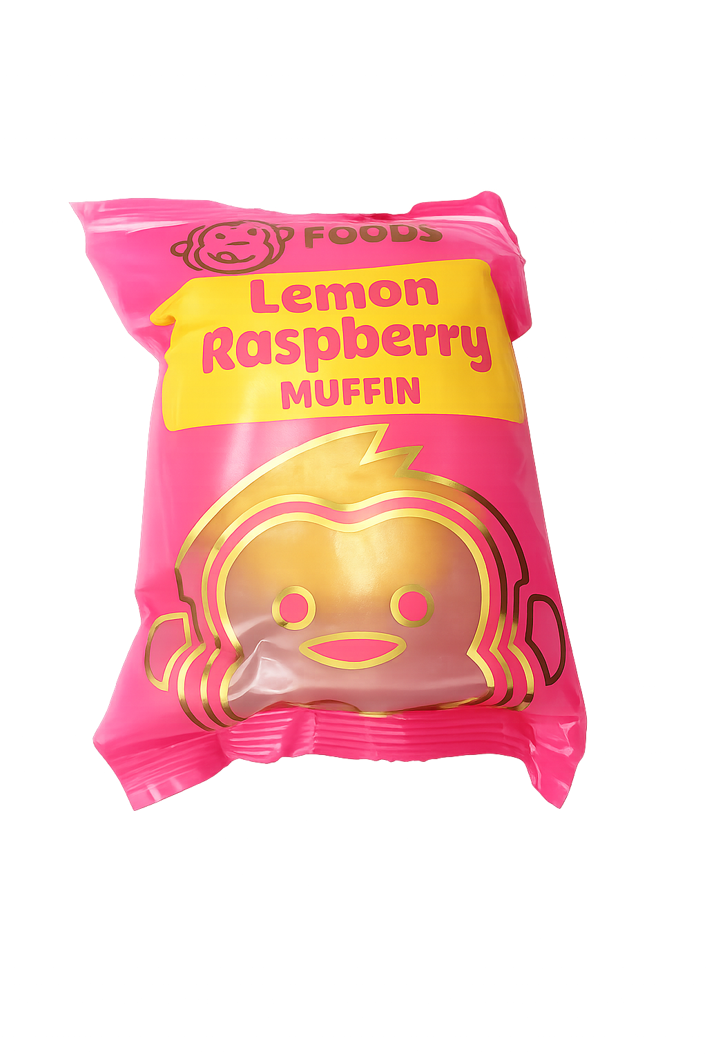 Original Foods - Mega Muffins - Lemon and Raspberry 140g