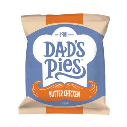 Dads Pies Butter Chicken Pies 200gm