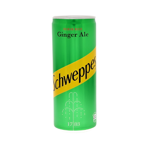 Schweppes Dry Ginger Ale 330ml Can x24 CTN