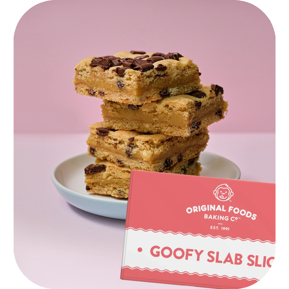 Goofy Slab Slice - Cookie Caramel Cakes 2.1kg