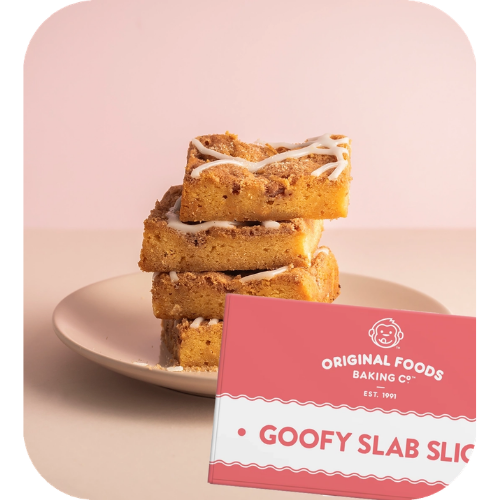 Goofy Slab Cinna-Bun Blondie 28pc Pre-Cut Slice 1.6kg