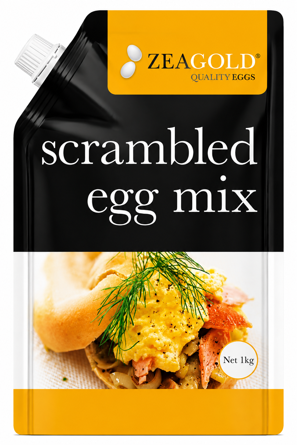 Frozen Pasteurised Scrambled Egg Mix 1kg