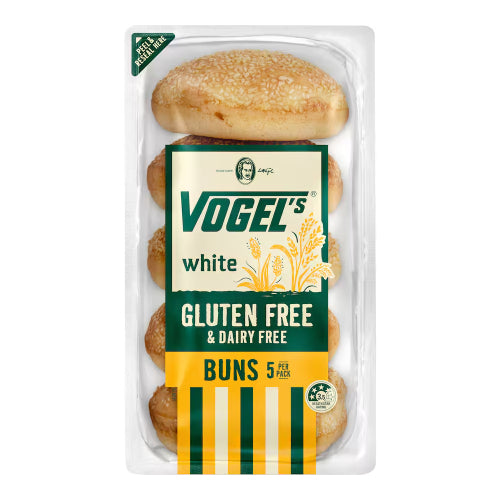 Vogels Gluten Free Burger Bun (5 Per/ Pack)